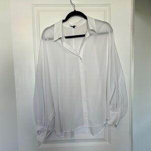 Elegant White Men's Shirt